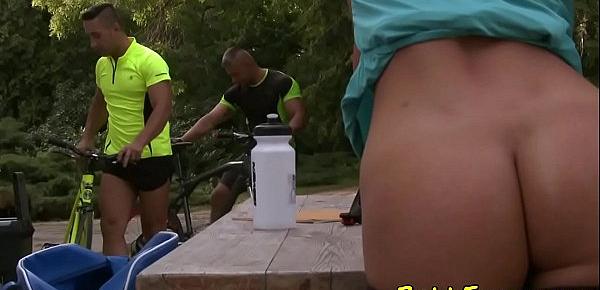  Glam euro assfucked outdoors